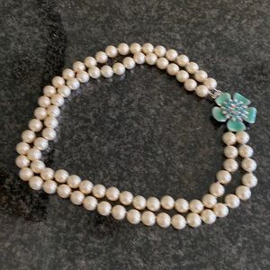 Talbots faux pearl necklace